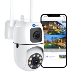 Dual Lens Wi-Fi Outdoor CCTV Camera