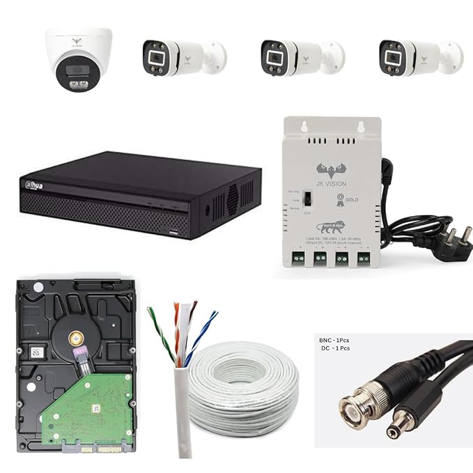 JK Vision 2.4MP ColorVu CCTV