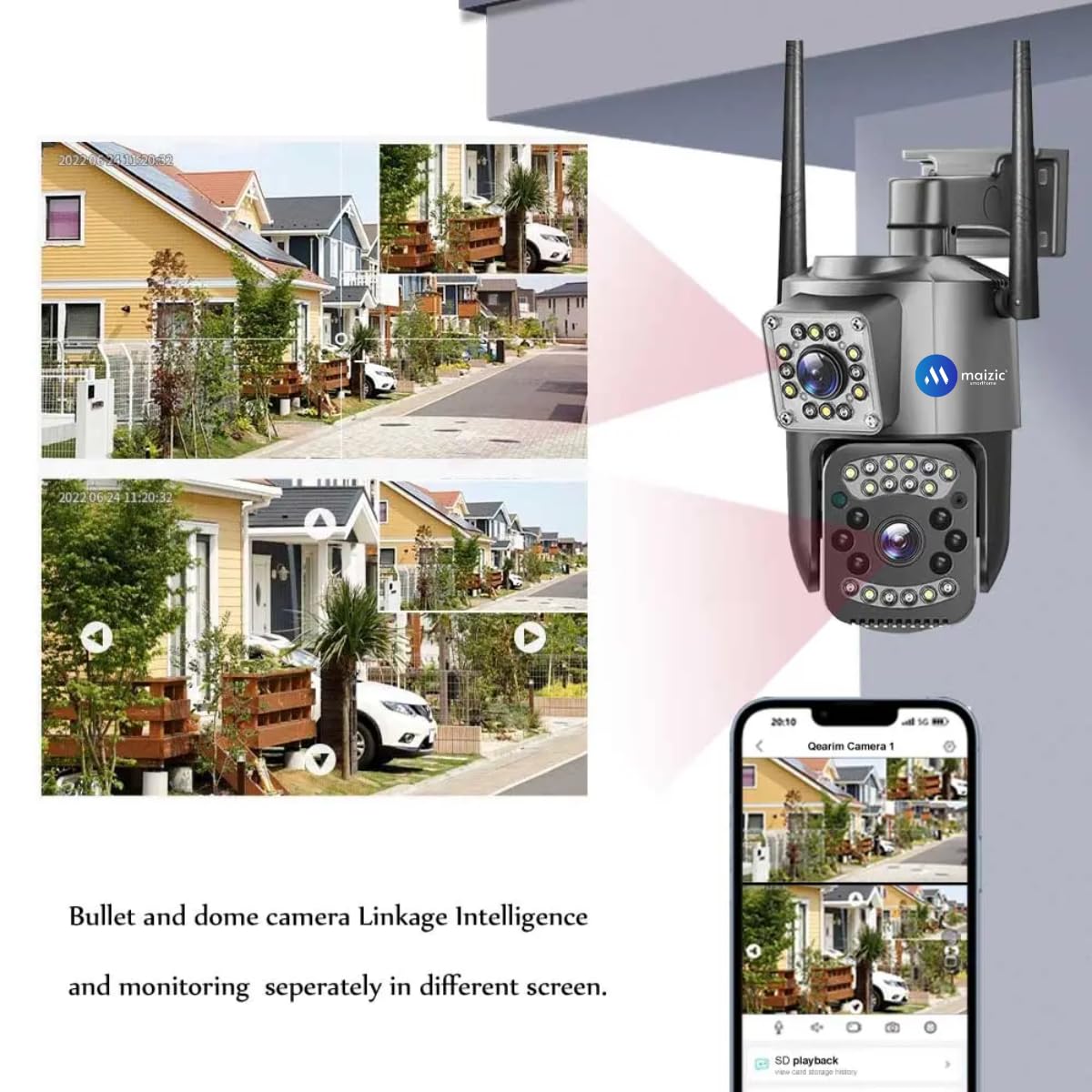 Maizic Smarthome Supercam 4G_5G SIM - Image 3