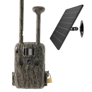 ROCKTECH T9 4G Trail Camera with Solar Panel