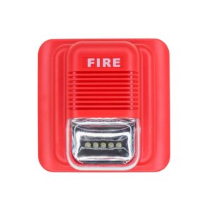Fire Alarm Warning Strobe Siren