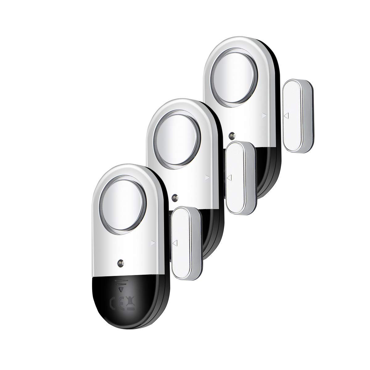 Flyoukki Loud Door and Window Open Alarm Sensor